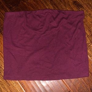 super cute ribbed tube top